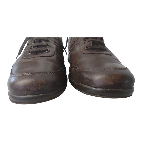 Mephisto Dark Brown Oxford Shoes Size 13 Lace Up Air Jet Sneaker Loafer Casual main image 7